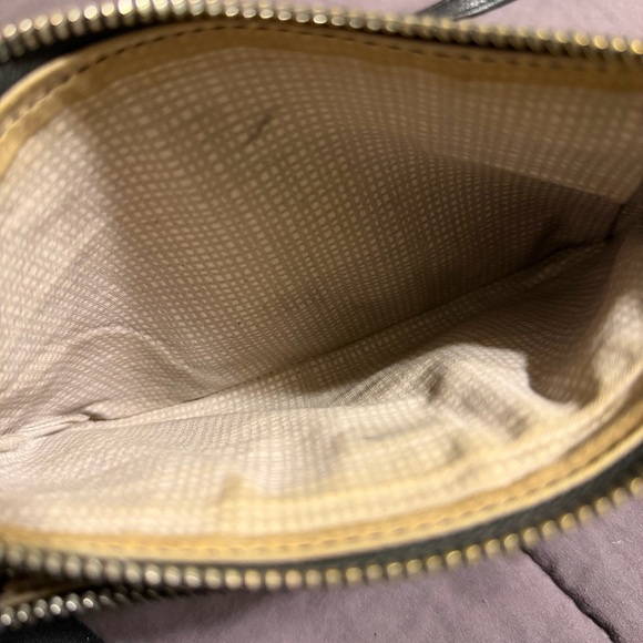 Brighton Black Leather Crossbody Bag - Picture 8 of 10